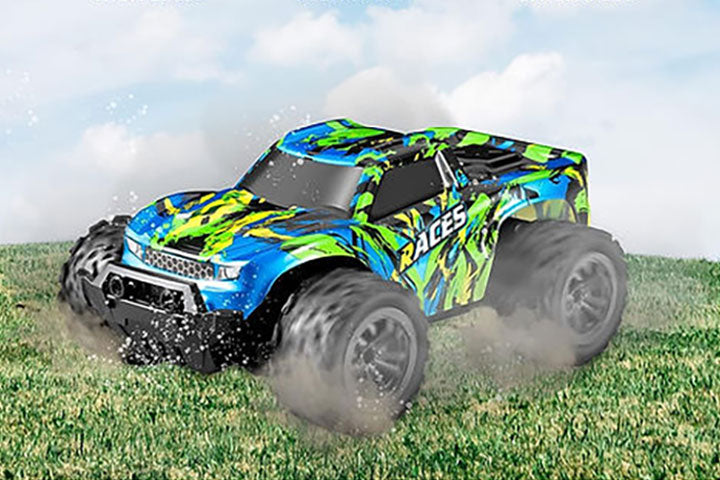 Monster Truck Kraftfull Radiostyrd Bil Monster Truck Kraftfull Radiostyrd Bil